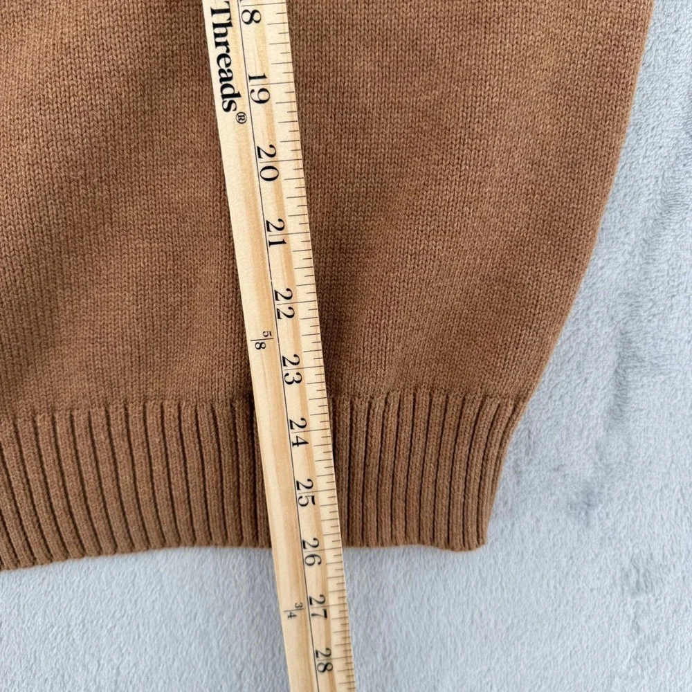 J. Crew Heritage‎ Cotton Crewneck Sweater Heather Camel Men's Size XL